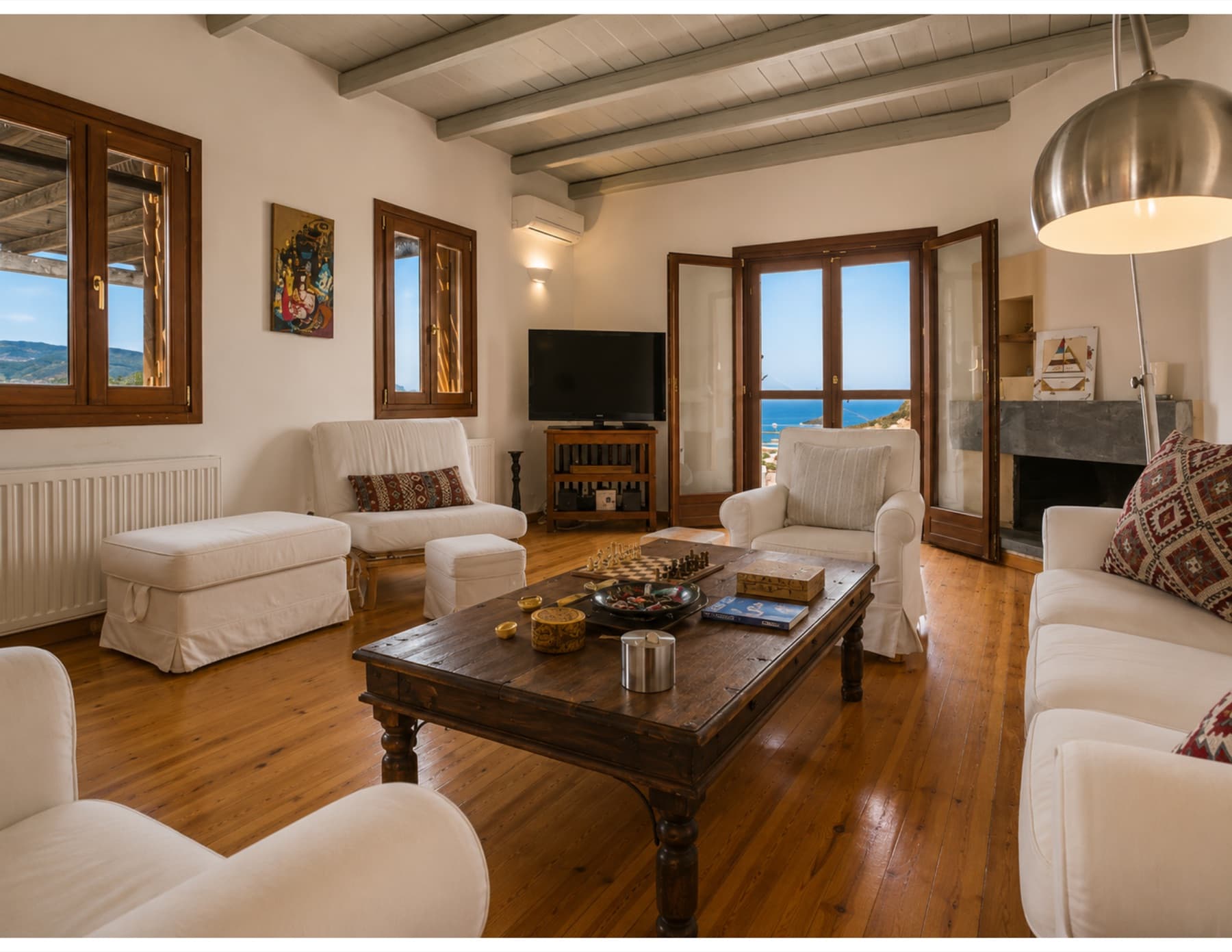 Detached villa in Otzias, Kea