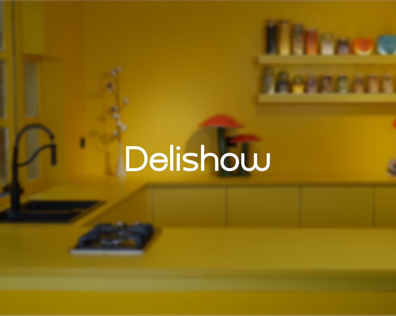 Delishow food content and media platform imagery
